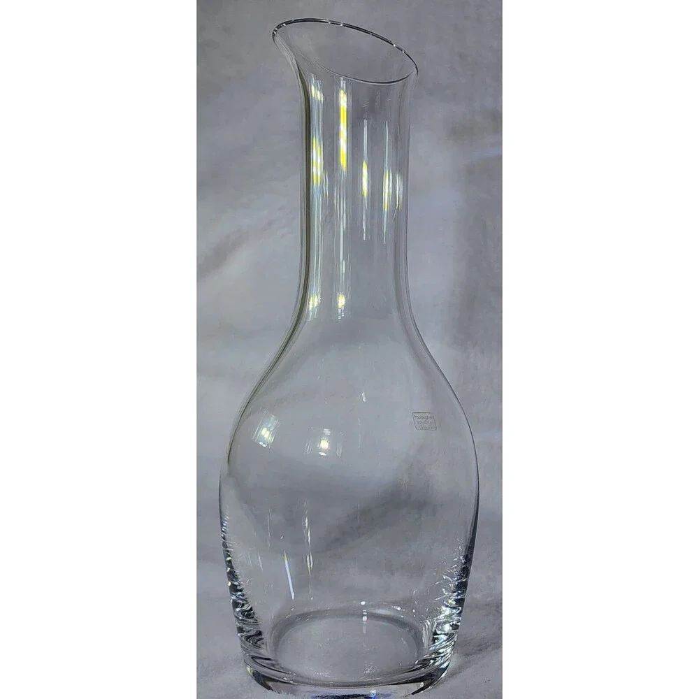 Vintage *Wedgwood* Crystal, Clear Decanter Carafe, Vase ~ England